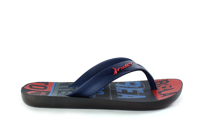 KID-RIDER STRIKE OLE KIDS SLIPPER/BLACK/BLUE/RED