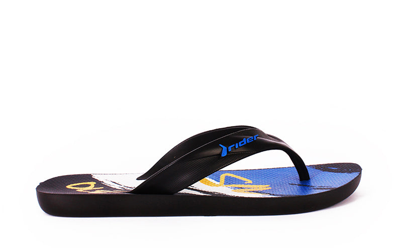 Kid-RIDER STRIKE OLE THONG KIDS PRS -  BLACK/WHITE/BLUE