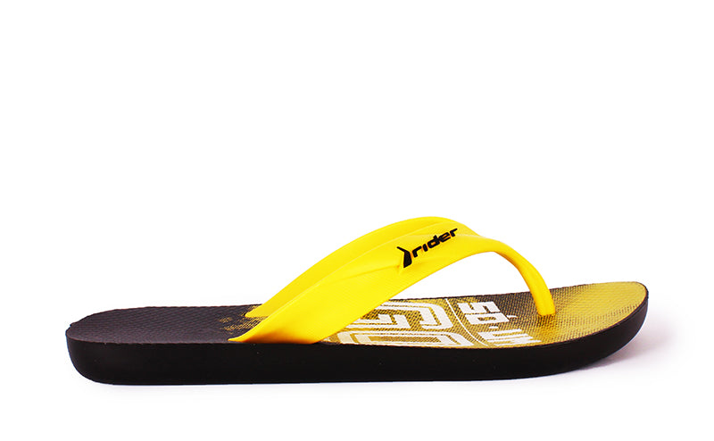 Kid-RIDER STRIKE OLE THONG KIDS PRS -  BLACK/YELLOW