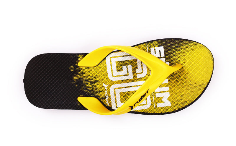 Kid-RIDER STRIKE OLE THONG KIDS PRS -  BLACK/YELLOW