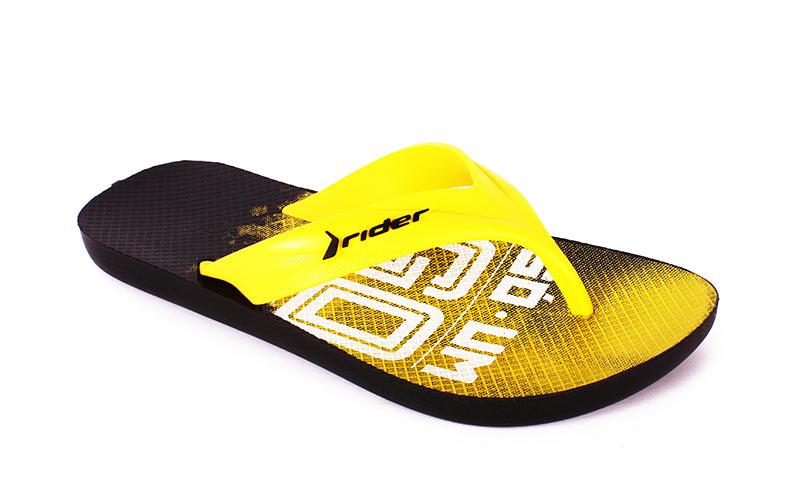 Kid-RIDER STRIKE OLE THONG KIDS PRS -  BLACK/YELLOW