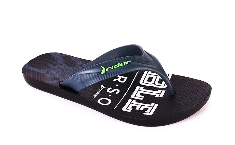 Kid-RIDER STRIKE OLE THONG KIDS PRS -  BLACK/BLUE/WHITE