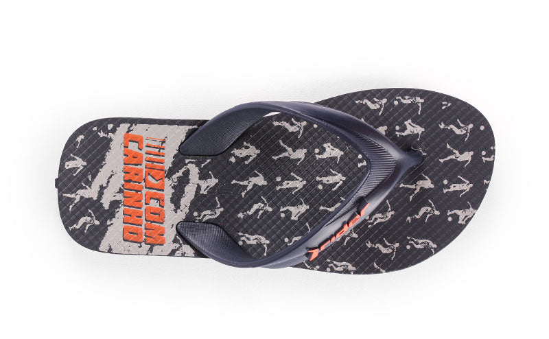 KID-RIDER STRIKE OLE KIDS SLIPPER/BLACK/BLUE/GREY