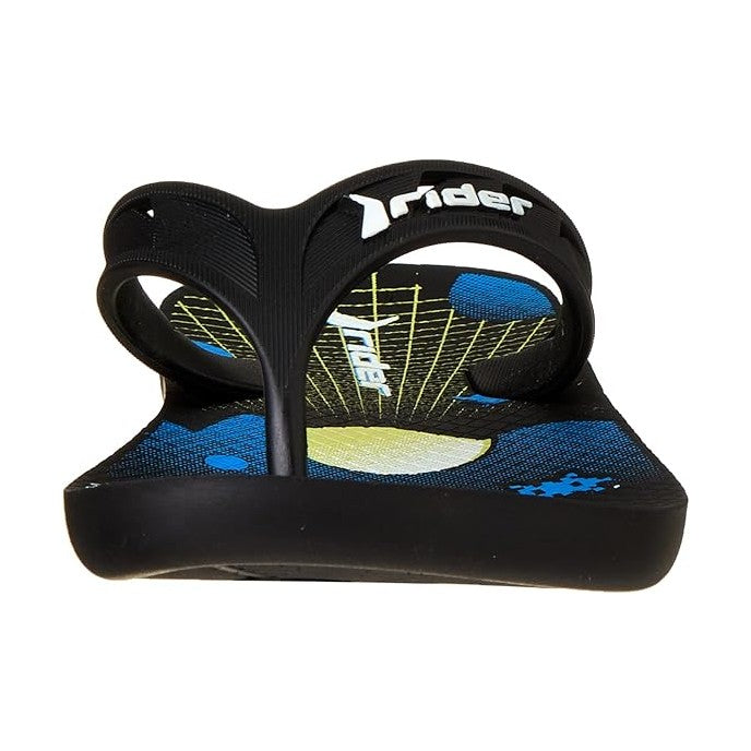 GR-KID RIDER STREET JOY INF SLIPPEER /  BLACK/BLACK/BLUE