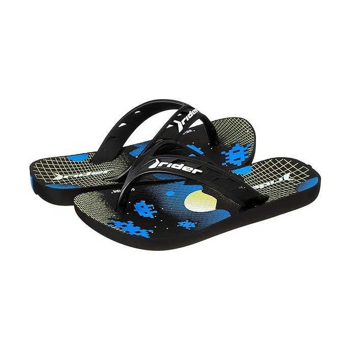 GR-KID RIDER STREET JOY INF SLIPPEER /  BLACK/BLACK/BLUE