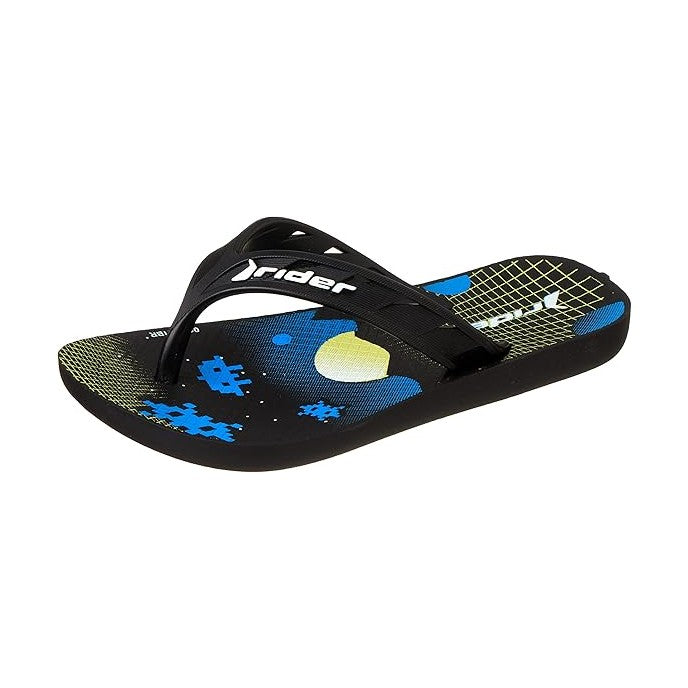 GR-KID RIDER STREET JOY INF SLIPPEER /  BLACK/BLACK/BLUE