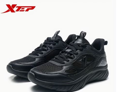 XTEP Cotton-padded Shoes19370010-2 Black