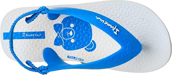 GR-BAB IPANEMA FOFURA BABY SANDAL / WHITE/BLUE