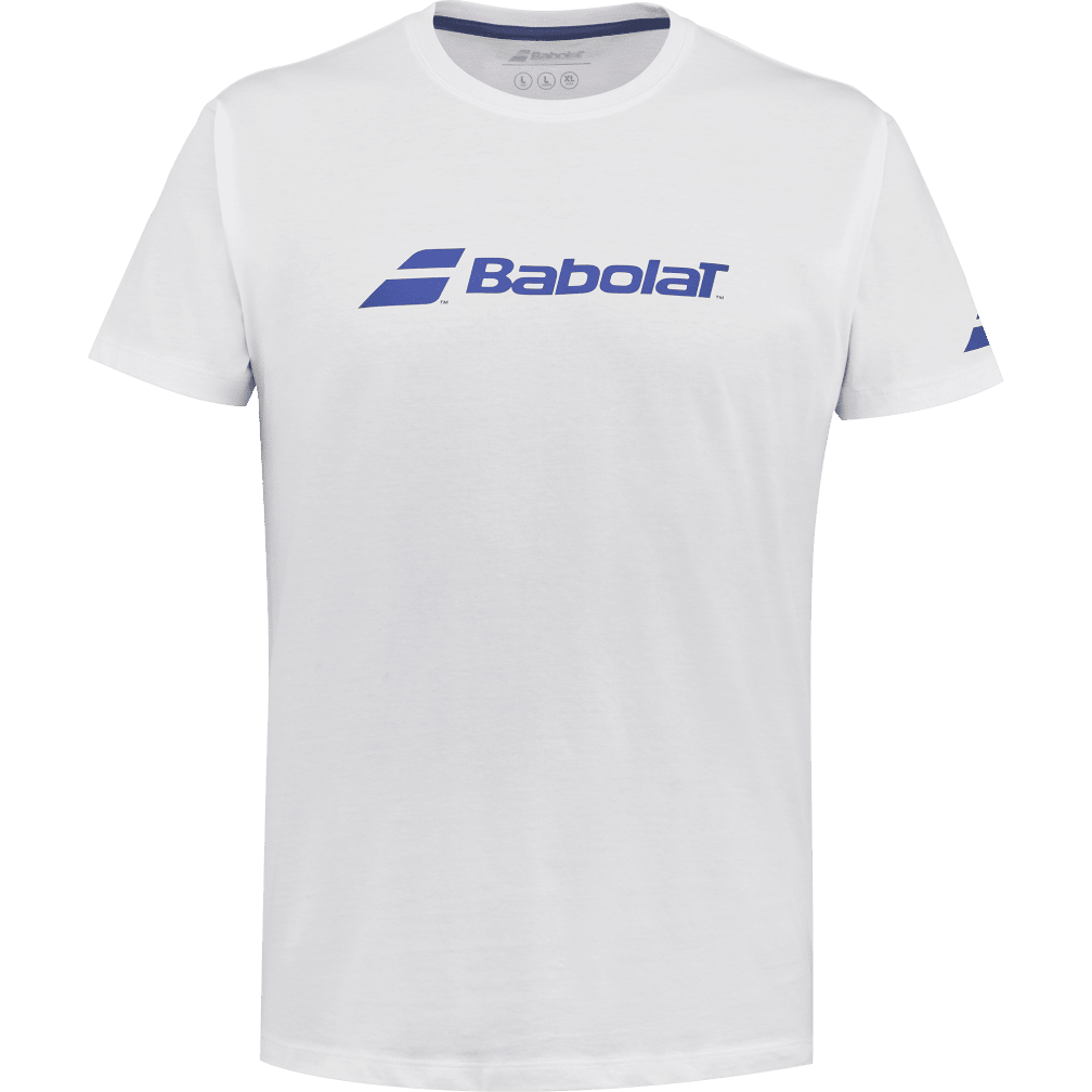 Exercise Babolat Tee Men/White