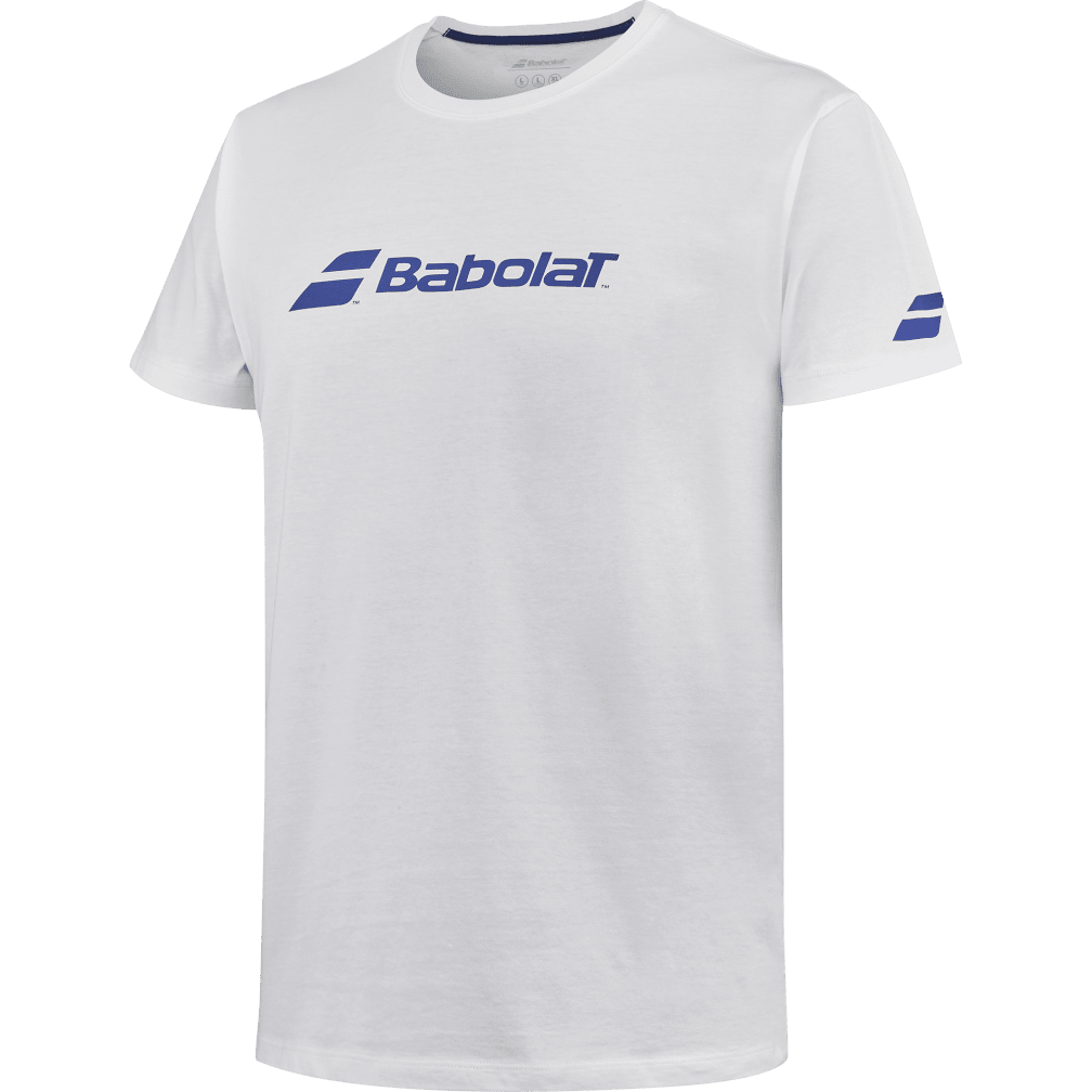 Exercise Babolat Tee Men/White