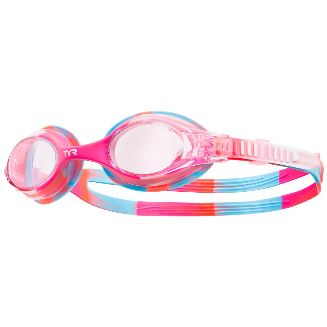 KIDS SWIMPLE TIEDYE , PINK/WHITE , ALL