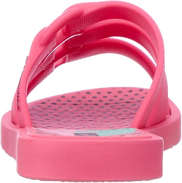 KID IPANEMA BOLD PRINT KID SLIPPER/  PINK/PINK