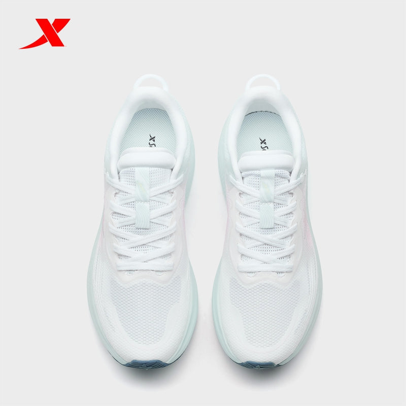 XTEP Cloud Wing 3.0  Women's Running Shoes Classic White/Pink19/Moonstone Blue110020-2