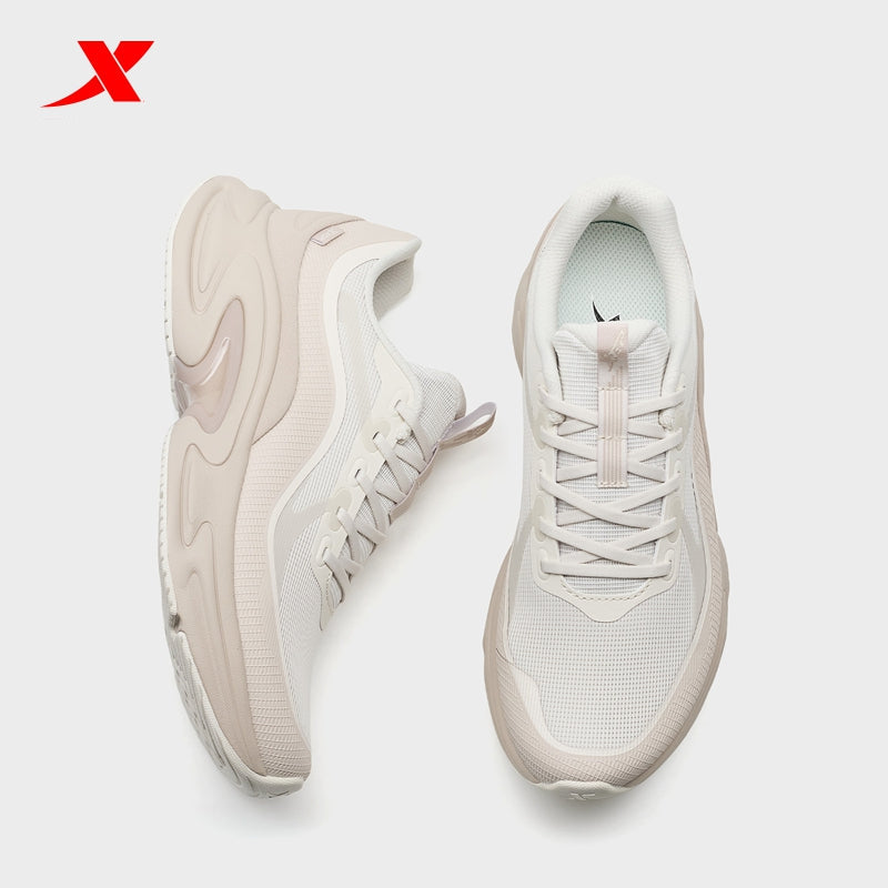 XTEP Women's Running Shoes Misty Brown/Alabaster110067-2