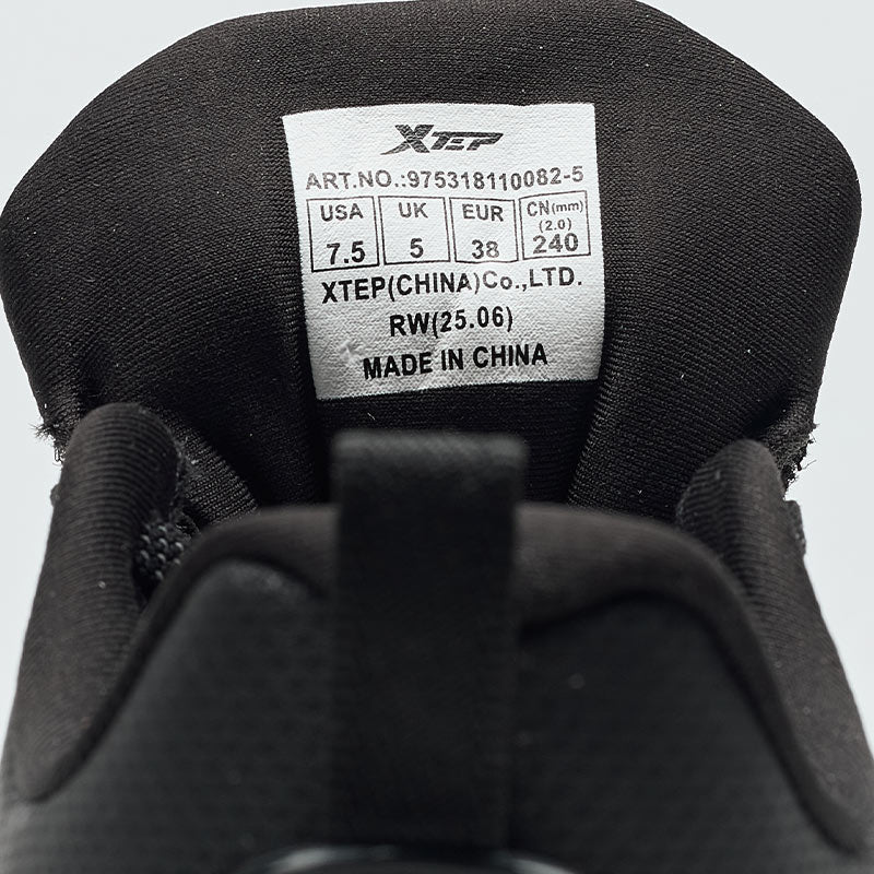 XTEP Women's Running Shoes Black110082-5