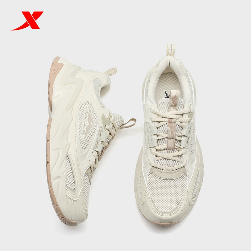 XTEP Women's Outdoor Shoes White Tea 170016-9