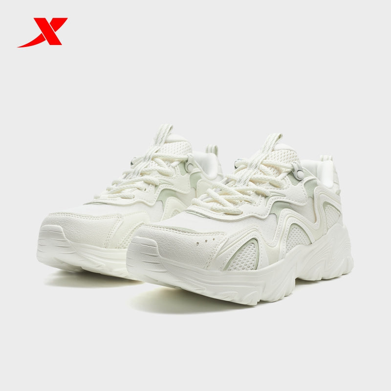 XTEP Women's Outdoor Shoes Canvas White 170020-3