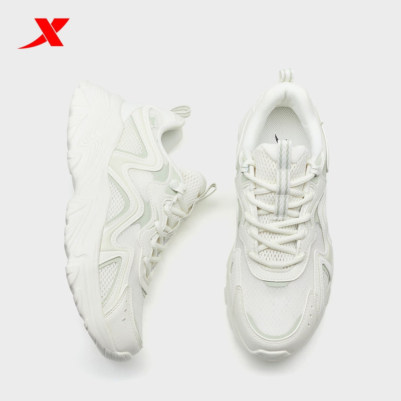 XTEP Women's Outdoor Shoes Canvas White 170020-3