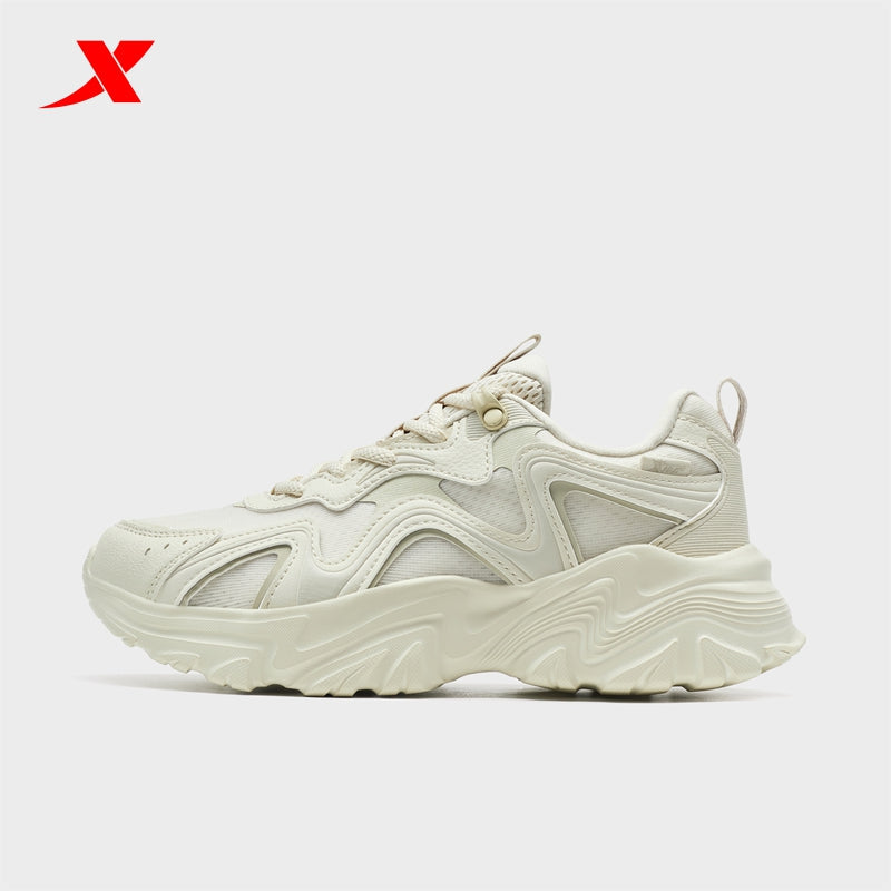 حذاء نسائي خارجي من إكستيب، لون أبيض شاي، رقم الموديل 170020-4