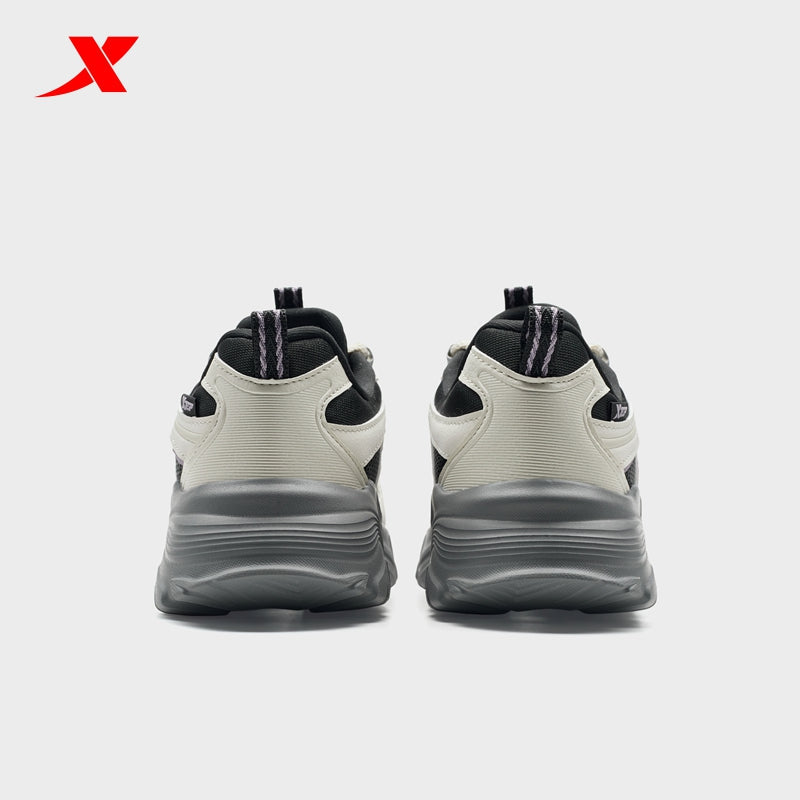 حذاء نسائي خارجي من إكستيب، لون أبيض ناصع/أسود، رقم الموديل 170020-2