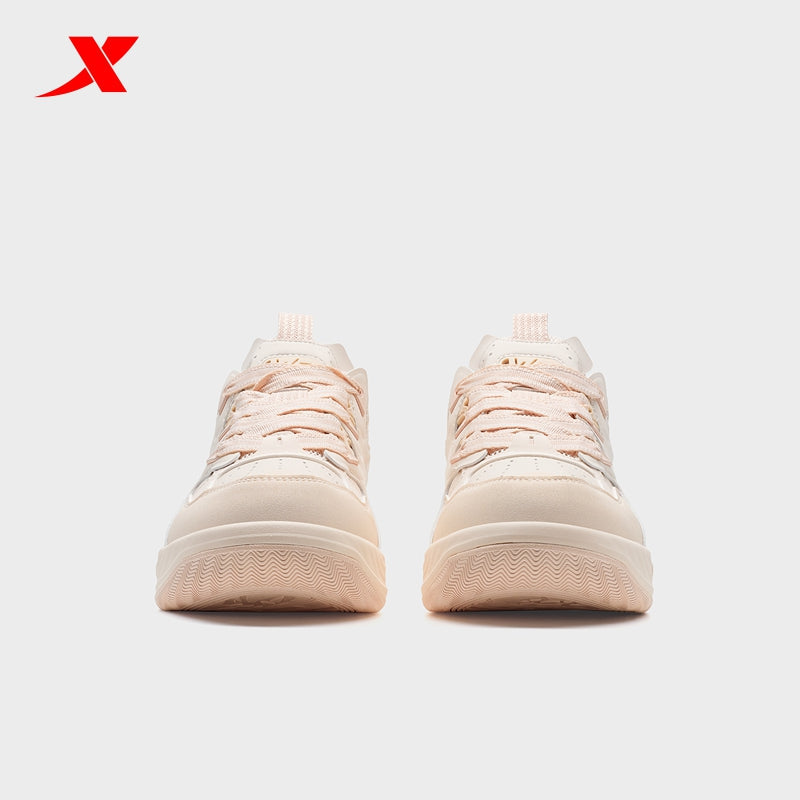 XTEP Women's Skateboarding Shoes Orange/Extraordinary Pink 310006-3