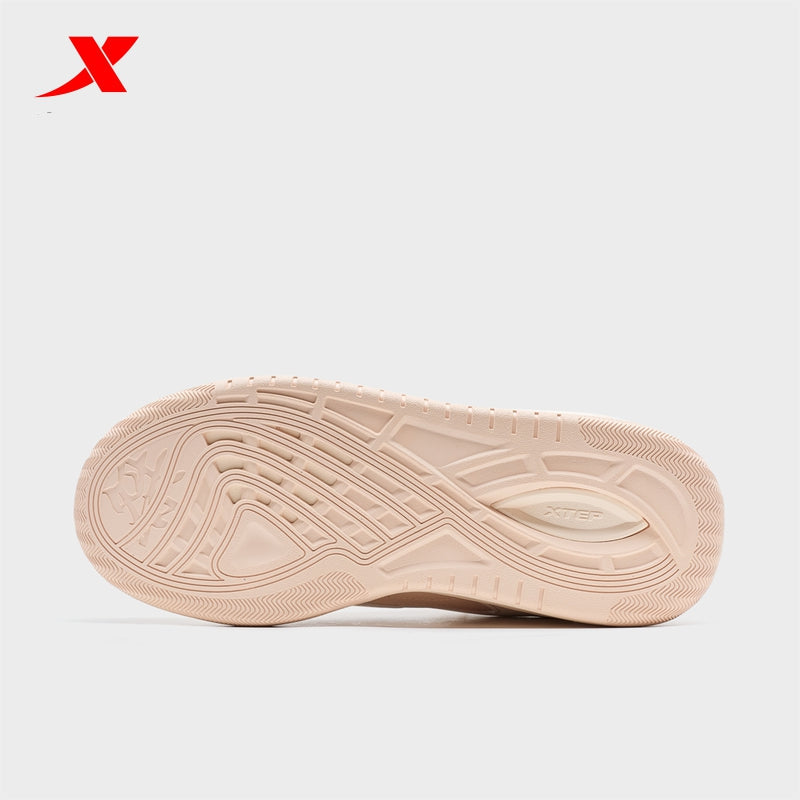 XTEP Women's Skateboarding Shoes Orange/Extraordinary Pink 310006-3