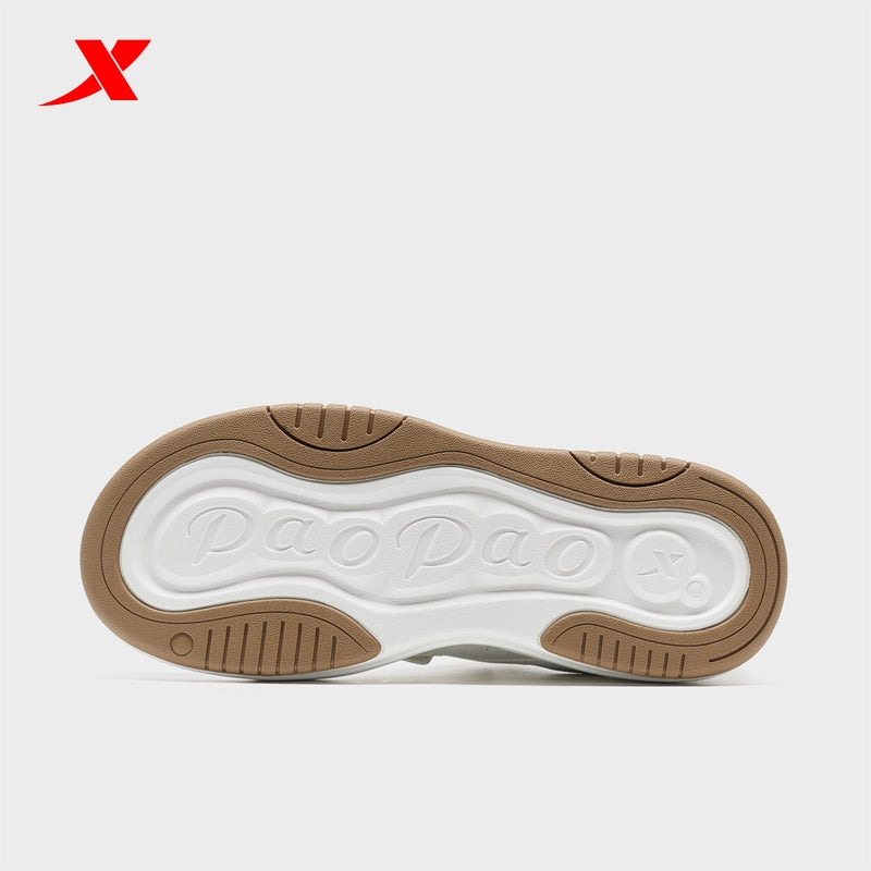 XTEP Women's Skateboarding Shoes Grey/Canvas White 310014-10