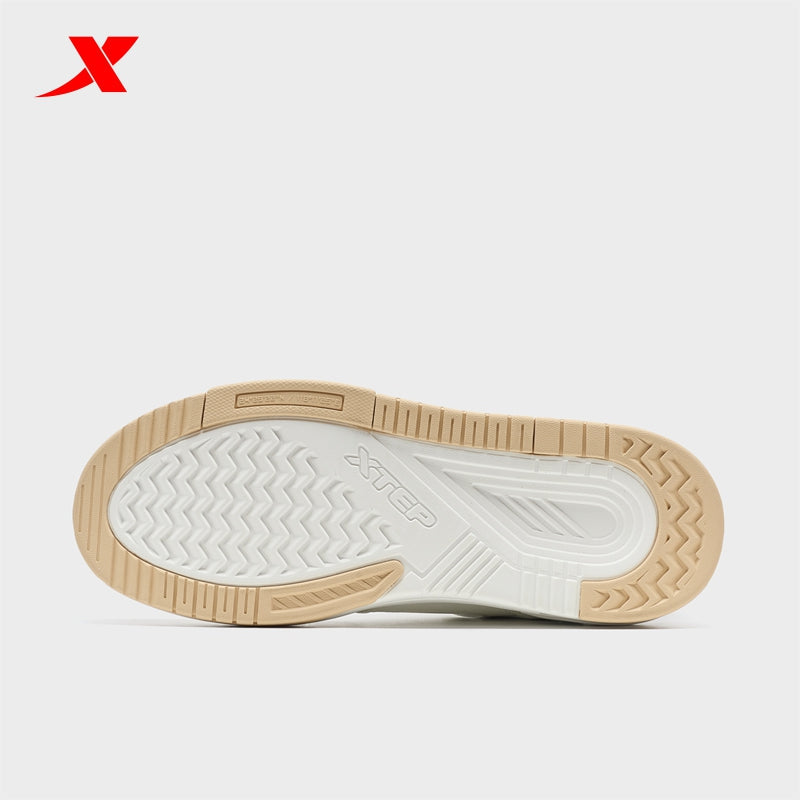 حذاء تزلج نسائي من إكستيب، قماش أبيض/أبيض ناصع/أزرق قمري، رقم الموديل 310060-8