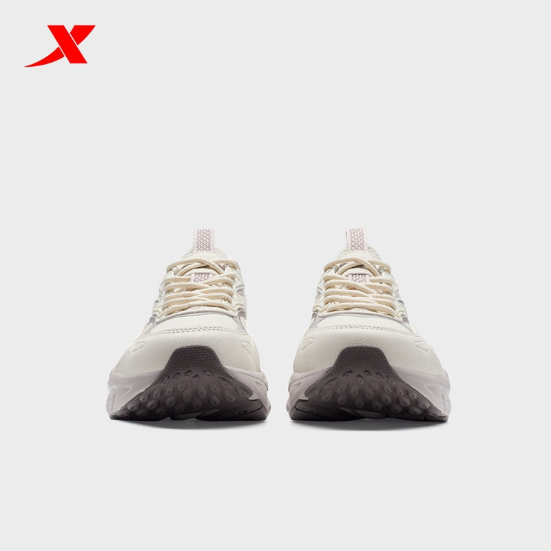 XTEP Women's Casual Shoes Alabaster/Shady Grey 320003-7