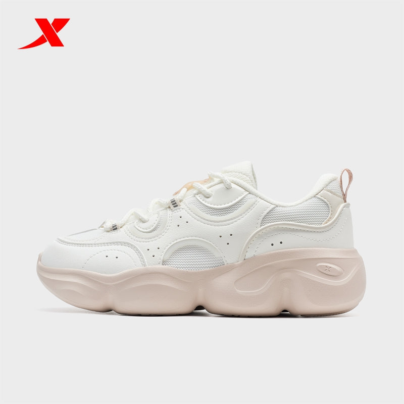 XTEP Women's Casual Shoes Canvas White 320006-7