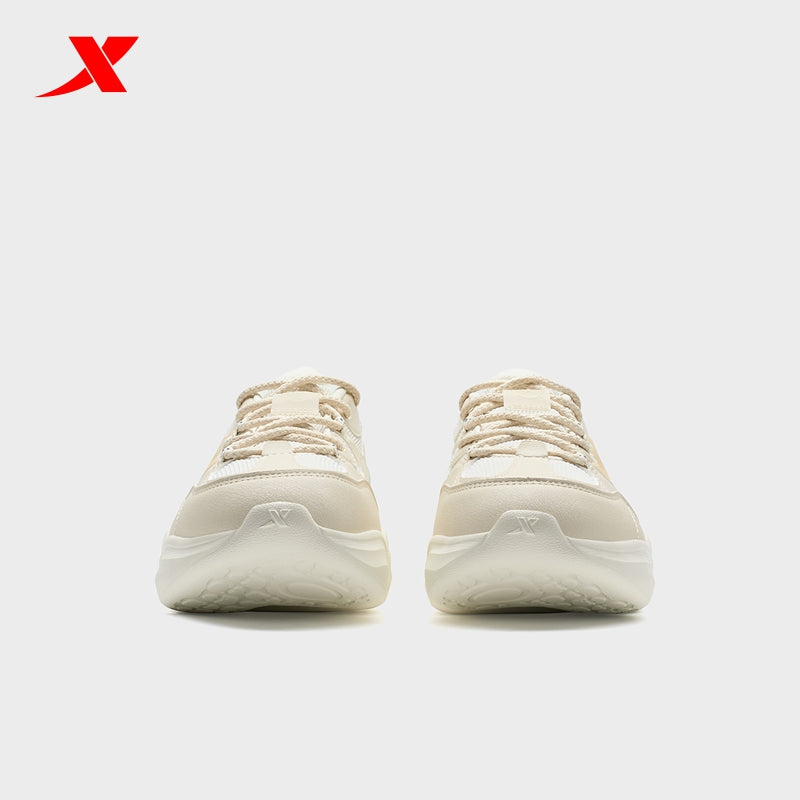 XTEP Women's Casual Shoes White Tea/Grey 320006-5