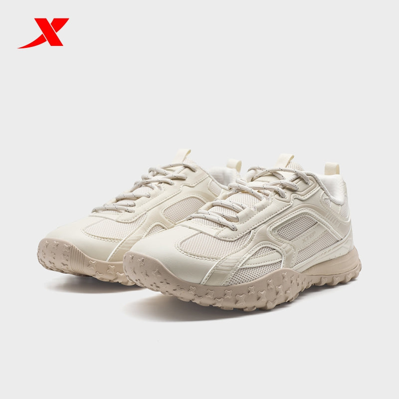 XTEP Women's Casual Shoes Alabaster/Misty Brown 320055-7