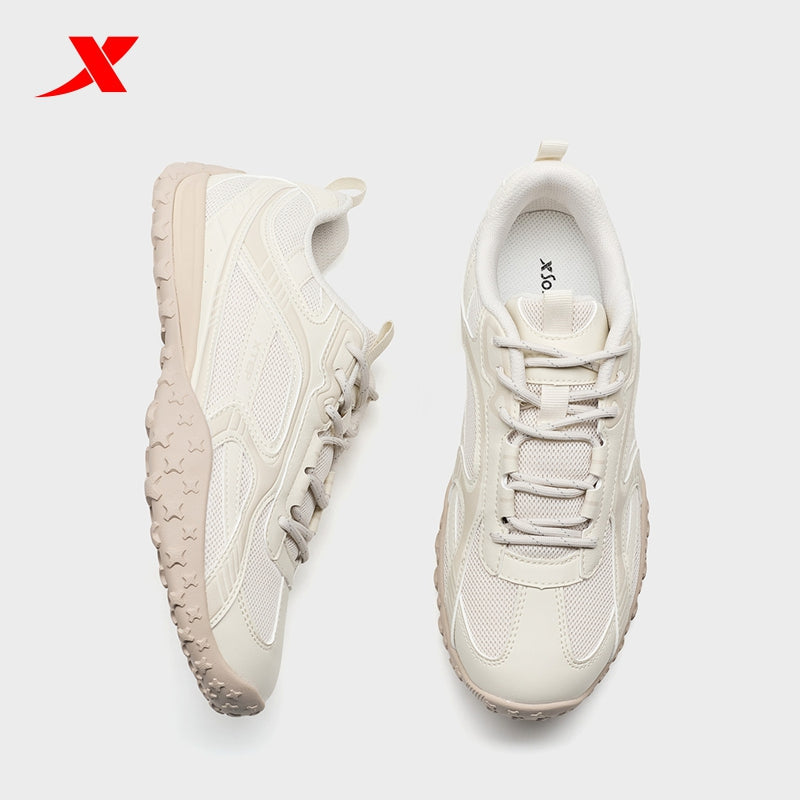 XTEP Women's Casual Shoes Alabaster/Misty Brown 320055-7