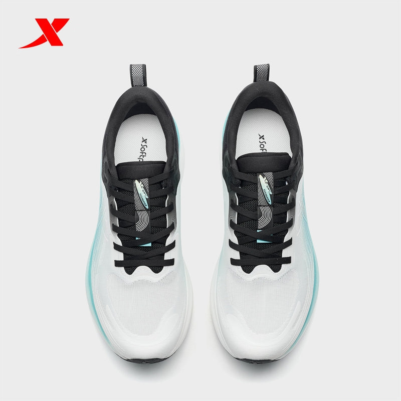 XTEP Liuyun 3.0  Men's Running Shoes Canvas White/Black/Blue Jeans110035-5