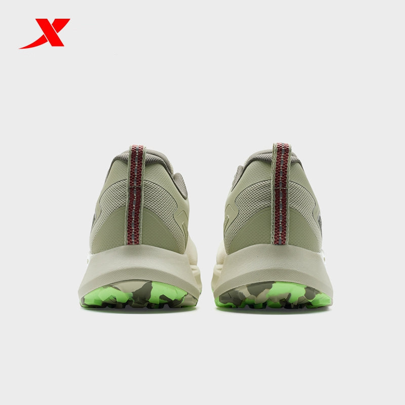 XTEP Men's Running Shoes Faint Grey/Grey26/Spruce Green110056-5