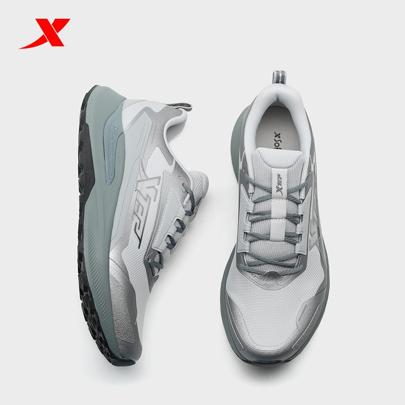 XTEP Men's Running Shoes Phantom Grey/Dark Sky Silver110056-6