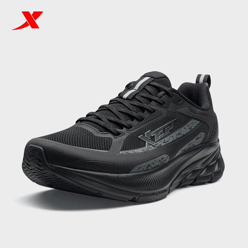 XTEP Men's Running Shoes Black/Charcoal Grey110058-4 – Smash Mega