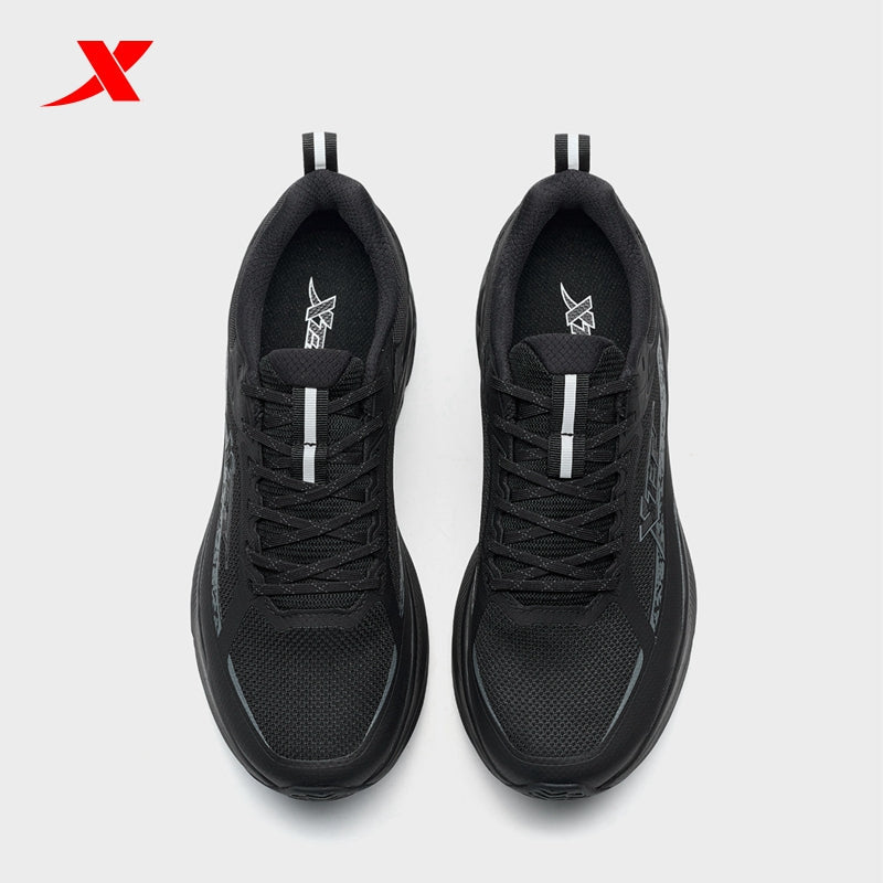 XTEP Men's Running Shoes Black/Charcoal Grey110058-4