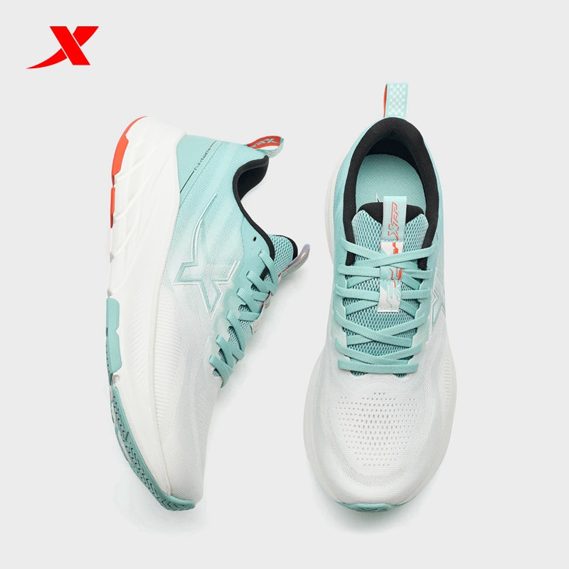 XTEP Men's Running Shoes Canvas White/Watery Blue110084-5