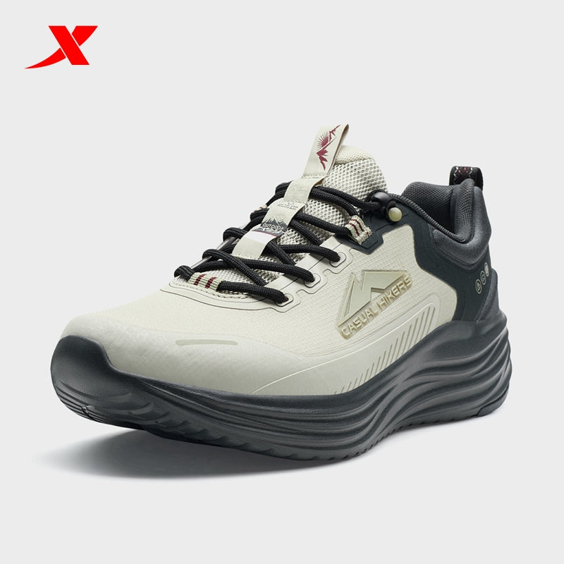 حذاء رجالي خارجي من إكستيب، رمادي/أسود كربوني، 170001-9