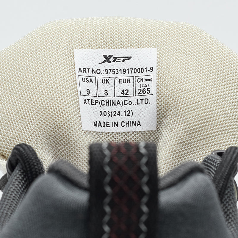 حذاء رجالي خارجي من إكستيب، رمادي/أسود كربوني، 170001-9