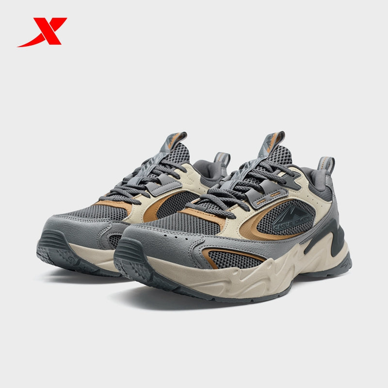 XTEP t Men's Outdoor Shoes Grey0/Charcoal Grey170006-7 – Smash