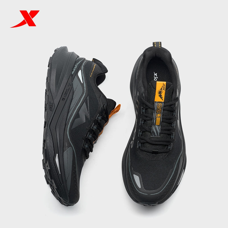 حذاء XTEP Trailfinder خفيف الوزن للرجال، أسود، 170018-3 