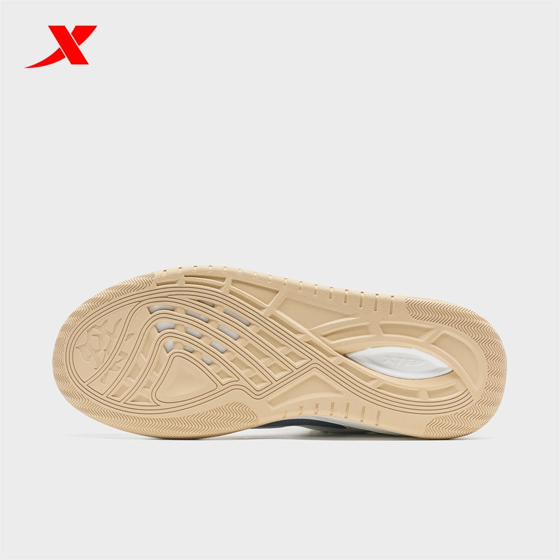 XTEP Men's Skateboarding Shoes Canvas White/Apricot03/Blue310005-3