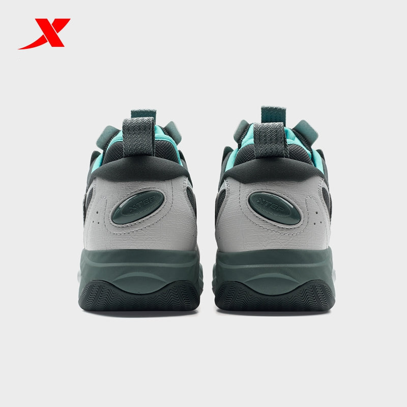 حذاء تزلج رجالي من إكستيب، لون أسود كربوني/رمادي قمري/أزرق، رقم الموديل 310005-8