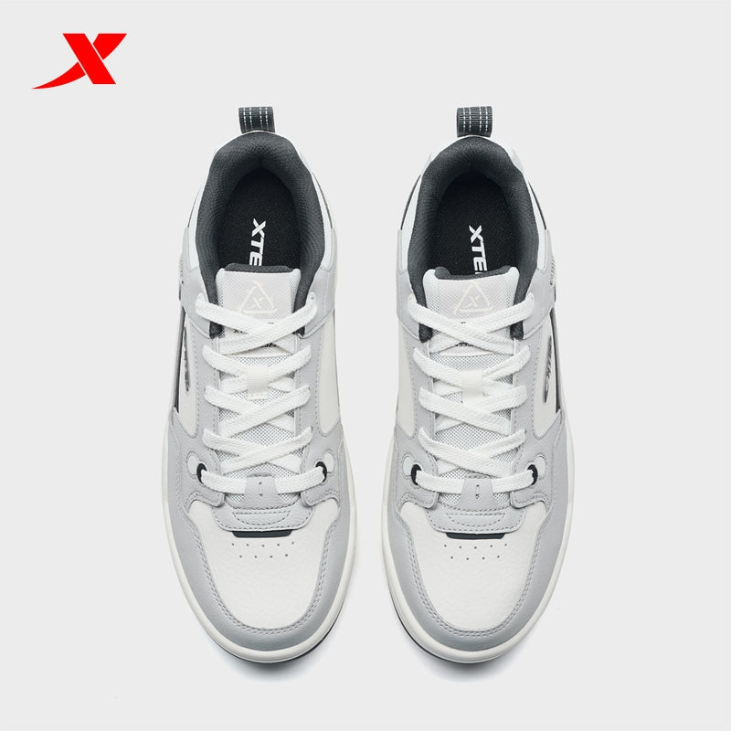 حذاء تزلج رجالي من إكستيب، لون رمادي فانتوم/أبيض قماشي/أسود كربوني، رقم الموديل 310017-3