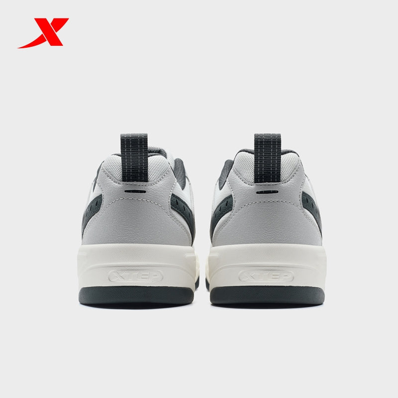 حذاء تزلج رجالي من إكستيب، لون رمادي فانتوم/أبيض قماشي/أسود كربوني، رقم الموديل 310017-3