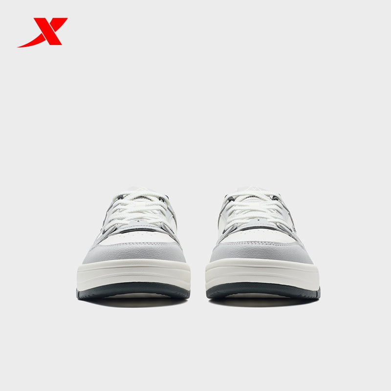 حذاء تزلج رجالي من إكستيب، لون رمادي فانتوم/أبيض قماشي/أسود كربوني، رقم الموديل 310017-3