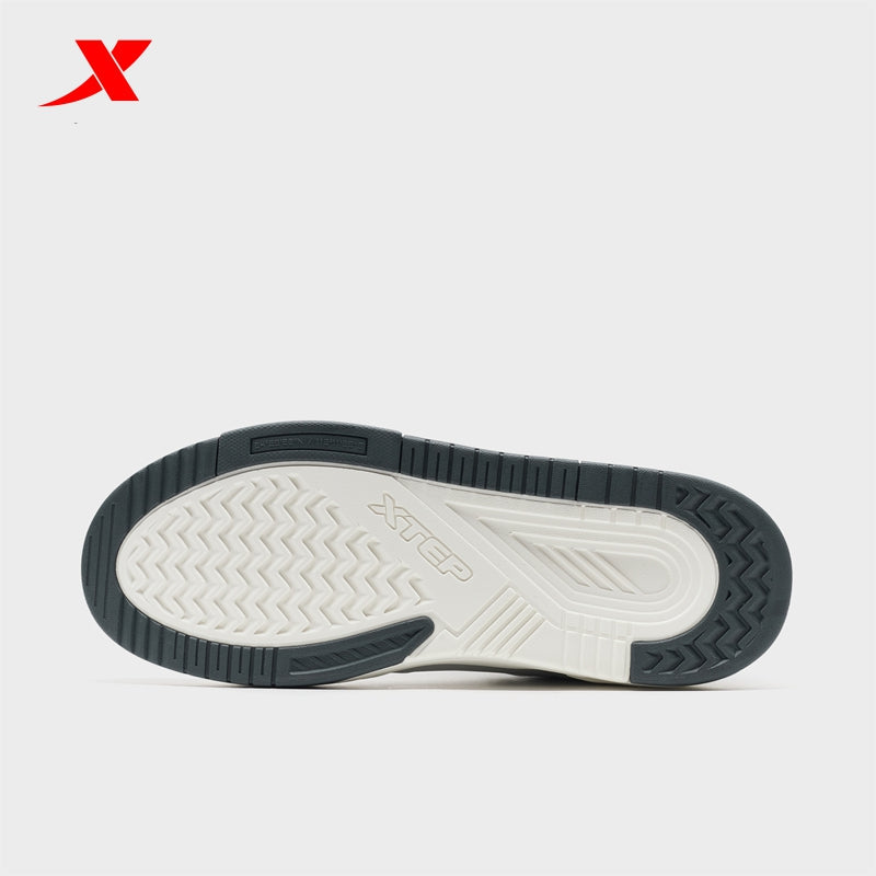 حذاء تزلج رجالي من إكستيب، لون رمادي فانتوم/أبيض قماشي/أسود كربوني، رقم الموديل 310017-3