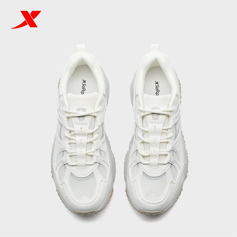 XTEP Volcano V2 Men's Casual Shoes Canvas White/Phantom Grey320015-2